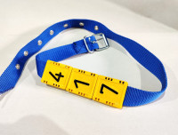 ОШЕЙНИК МАРКИРОВОЧНЫЙ MERIDIAN®VET, СИНИЙ, 130 СМ., РЕМЕНЬ ДЛЯ КРС - 2